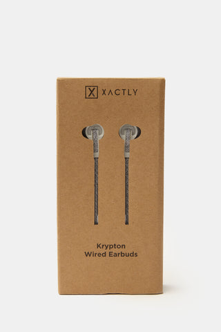 Krypton Wired Earbuds With Pouch