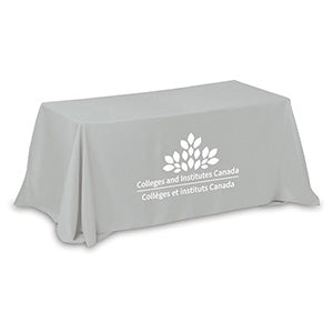 "Zenyatta Eight" 4-Sided Throw Style Table Covers & Table Throws (Spot Colour Print) / Fits 8 ft Tab
