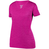 Ladies Shadow Tonal Heather Training Tee