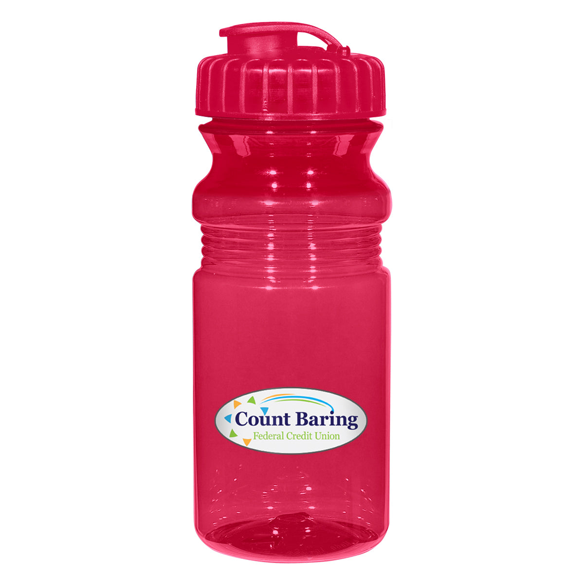 20 Oz. Poly-clear‚Ñ¢ Fitness Bottle With Super Sipper Lid