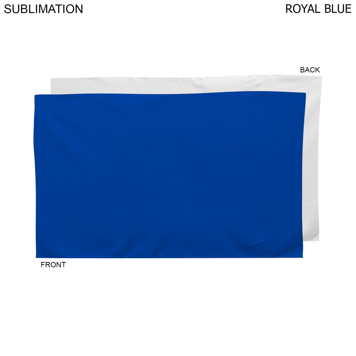 72 Hr Fast Ship - Plush Velour Terry Cotton Blend Colored Hand, Fitness Towel, 15x25, Sublimated