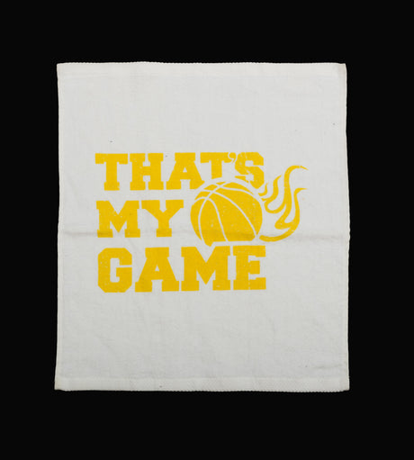 100% Cotton White Velour Rally Towel 15X18