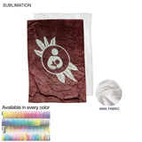 Plush and Cozy Mink Flannel Fleece Baby Blanket, 30x40, Sublimated Edge to Edge 1 side