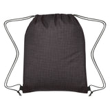 Crosshatch Non-woven Drawstring Bag