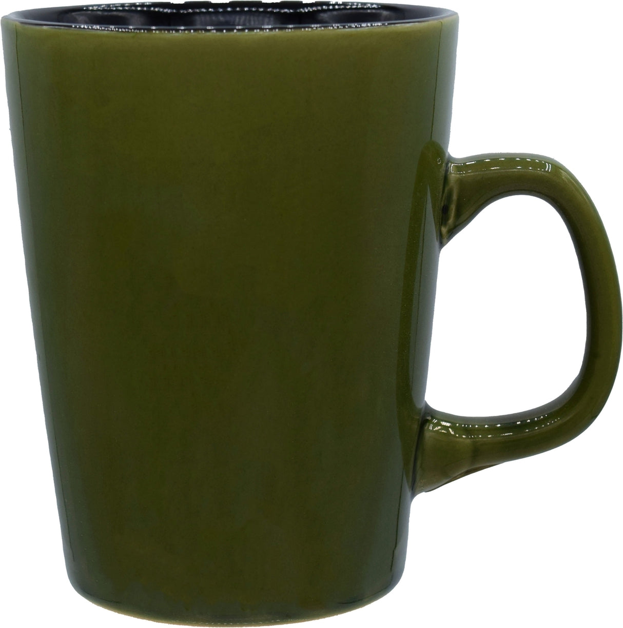 Economy London 15oz green ceramic mug