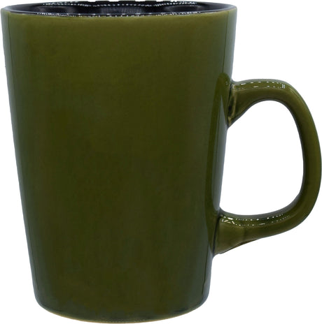 Economy London 15oz green ceramic mug
