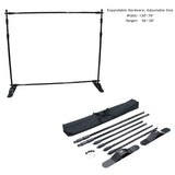 Graduation Ceremony 8' Backdrop, Media Wall, with Full Color Graphics, Photos, NO SETUP CHARGE