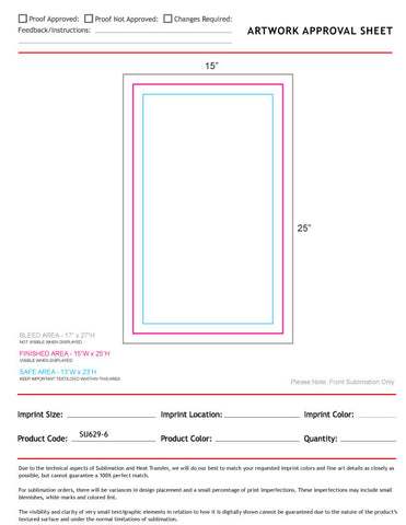 Personalized Plush Velour Terry Cotton Blend Hand, Sports Towel, 15x25, Sublimated Edge to Edge