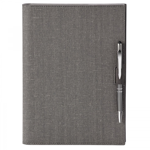 Linen Refillable Hard Cover Journal Combo
