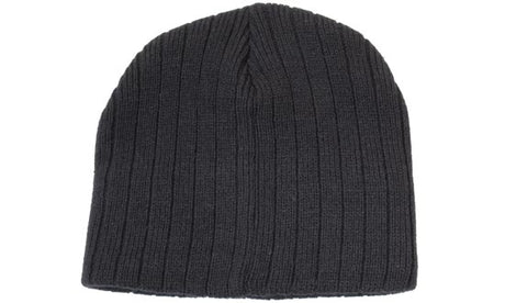 Heavy Cable Knit Beanie