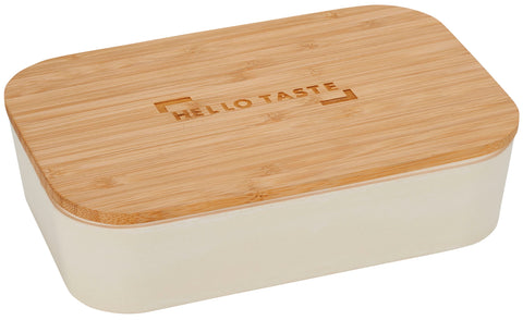 Bamboo Fiber Lunch Box with Cutting Board Lid