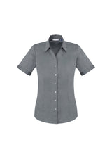 Ladies' Short Sleeve Monaco French Style Cotton Stretch Shirt