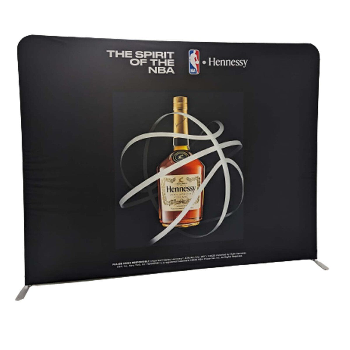 48Hr Quick Ship -10'W x 90"H EuroFit Straight Wall Display Kit with Full Color Graphics Double Sided