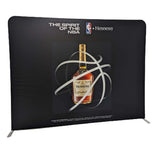 48Hr Quick Ship -10'W x 90"H EuroFit Straight Wall Display Kit with Full Color Graphics Double Sided