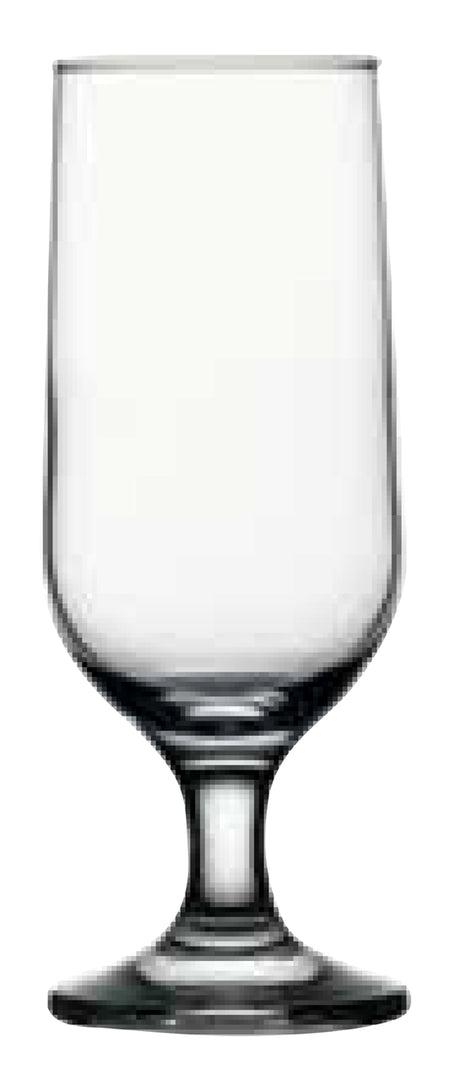 ~ Capri 12oz stemmed beer clear glass - Bulk Packaging/Pallet