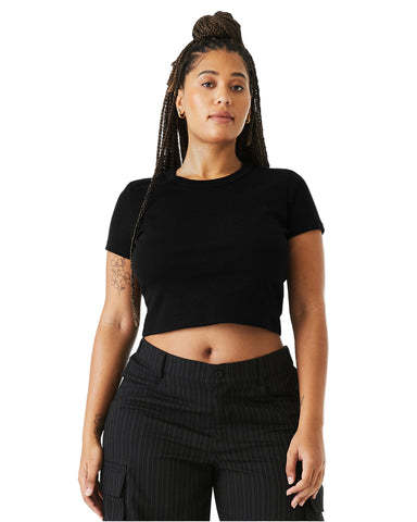 BELLA+CANVAS Ladies' Micro Ribbed Baby Tee