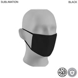 48 Hr Quick Ship - Sublimated 2ply Antimicrobial Cloth Face mask available in EVERY COLOR