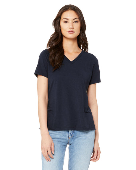 BELLA+CANVAS Ladies' Relaxed Triblend V-Neck T-Shirt