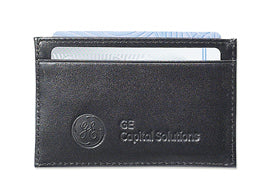 Business Card Holder black simuleather