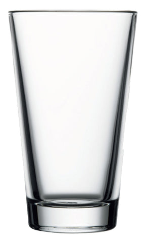 ~Mixing Glass 16oz clear, set of 4 in a Sable gift box