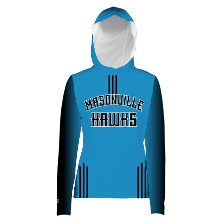 Holloway Ladies' Freestyle Sublimated Single Layer Long Sleeve Hoodie