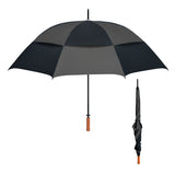 68" Arc Windproof Vented Umbrella