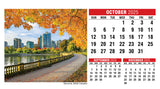 Scenes of Canada (English) Desk Tent Calendar