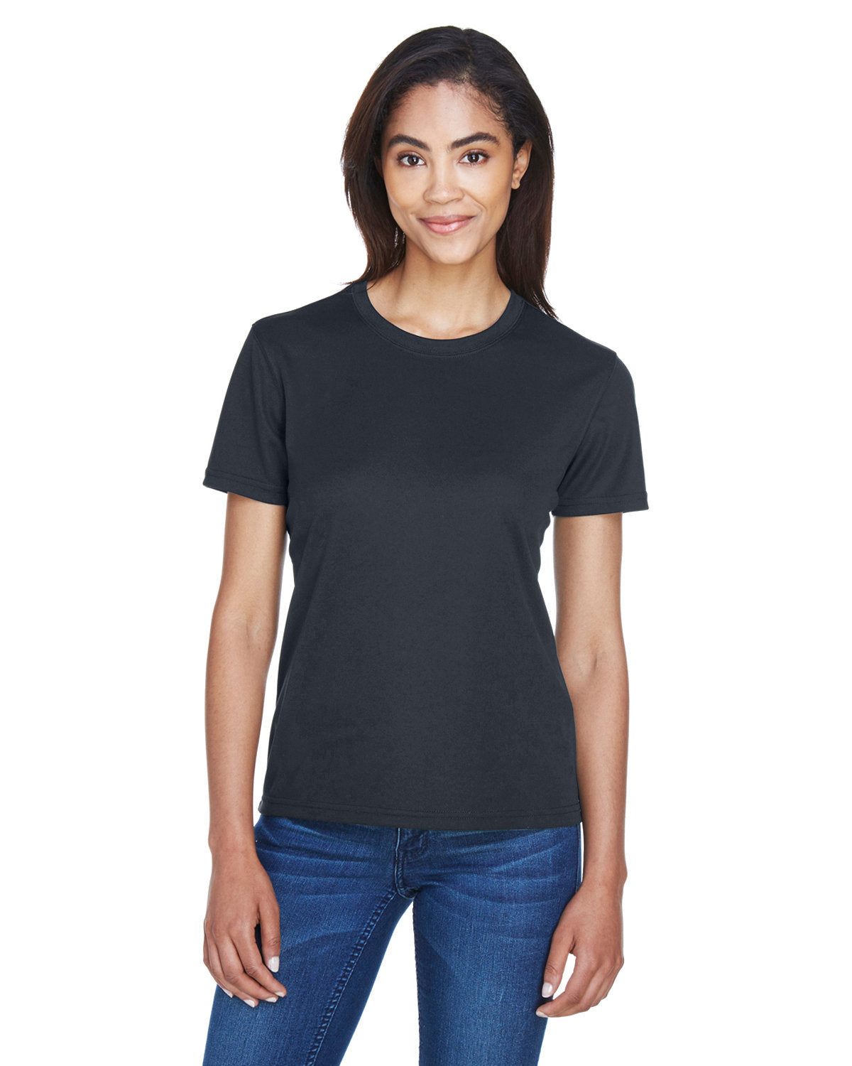 CORE 365 Ladies' Pace Performance Piqué Crewneck