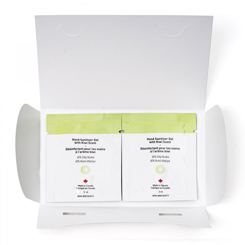 With Kiwi Scent And Large Customizable Sleeve 0 07 Fl Oz / 2 Ml Per Packet