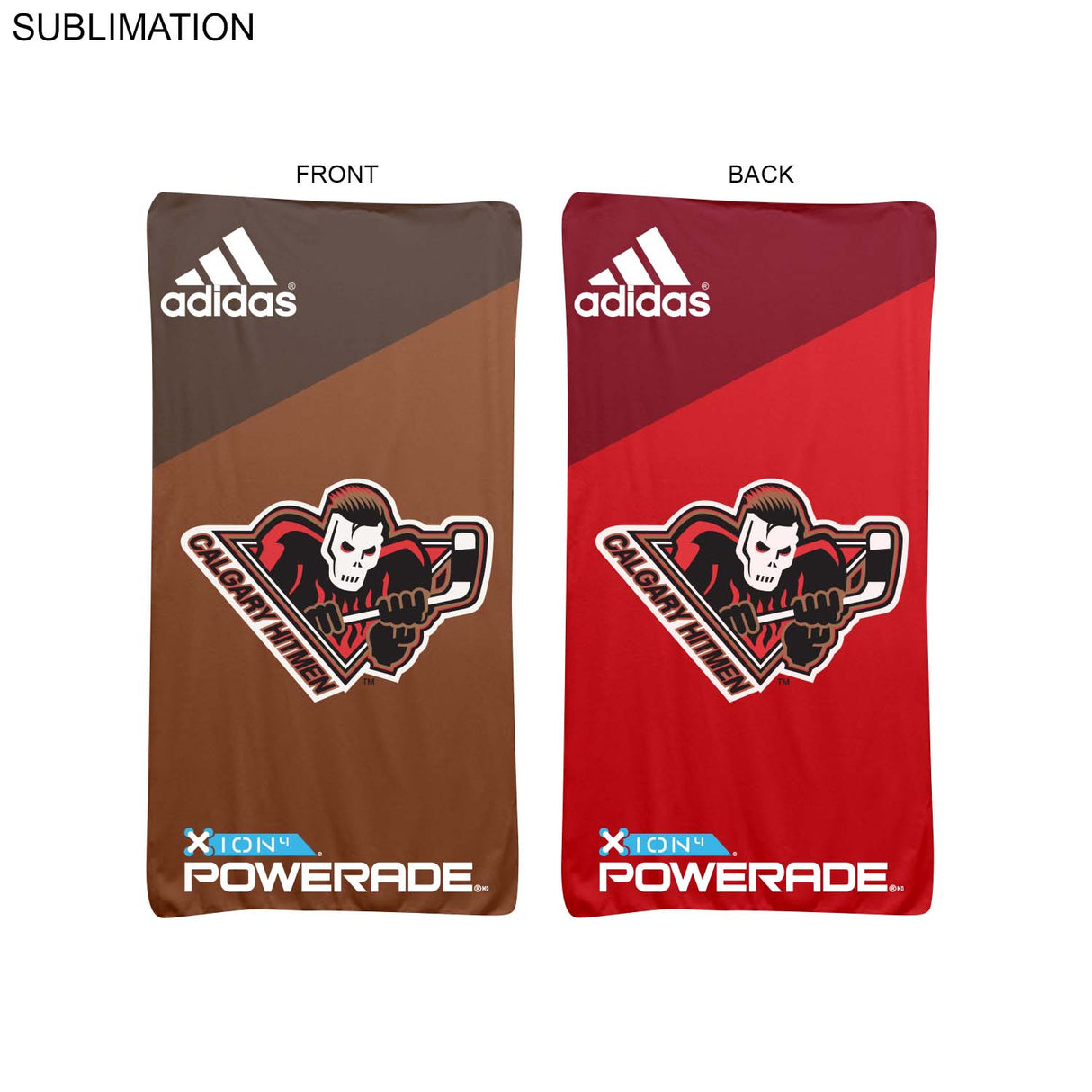 Ultra Soft and Smooth 2-Tone Microfleece Blanket, 30x60, Sublimated Edge to Edge 2 sides