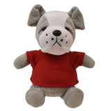 6" Mini Me Gray Brooklyn Bulldog w/T-Shirt