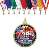 SOS Medallion w/Blank Back (3.0")