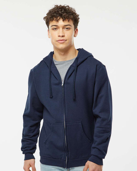 Tultex® Unisex Full-Zip Hooded Sweatshirt