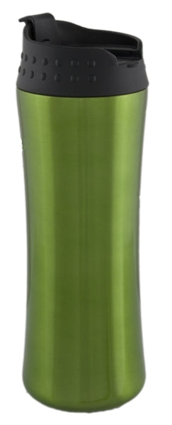 Dotz 13.5oz green double wall vacuum insulated tumbler