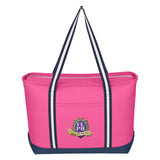 Large Cotton Canvas Admiral Tote Bag
