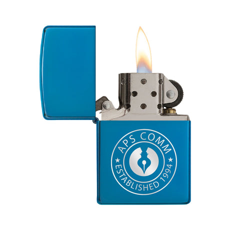 High Polish Blue Zippo® Windproof Lighter