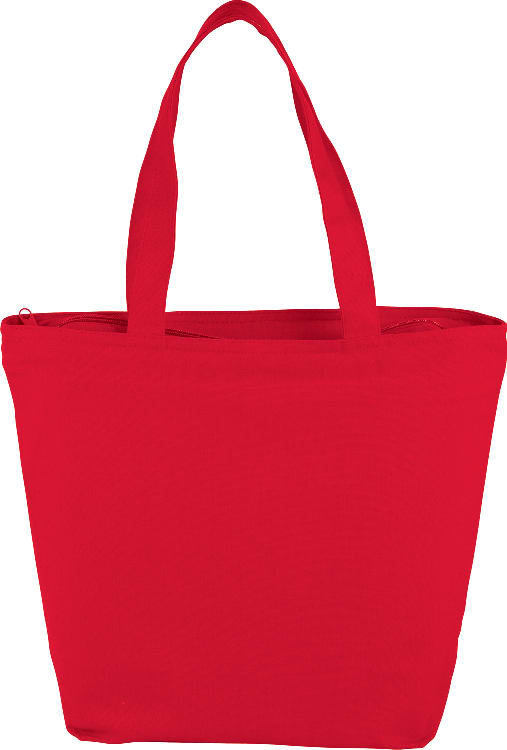 Maine 8oz Cotton Canvas Zippered Tote
