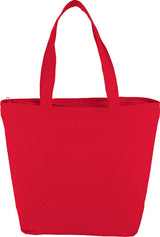 Maine 8oz Cotton Canvas Zippered Tote