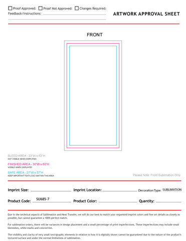 24 Hr Express Ship - Plush and Cozy Mink Flannel Fleece Blanket, 30x60, Sublimated Edge to Edge