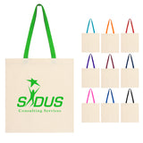 Penny Wise Cotton Canvas Tote Bag