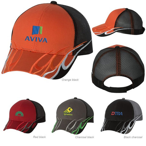 Outdoor Cap WAV605M Flame Mesh Back Cap