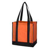 000440 Non-woven Two-tone Shopper Tote Bag