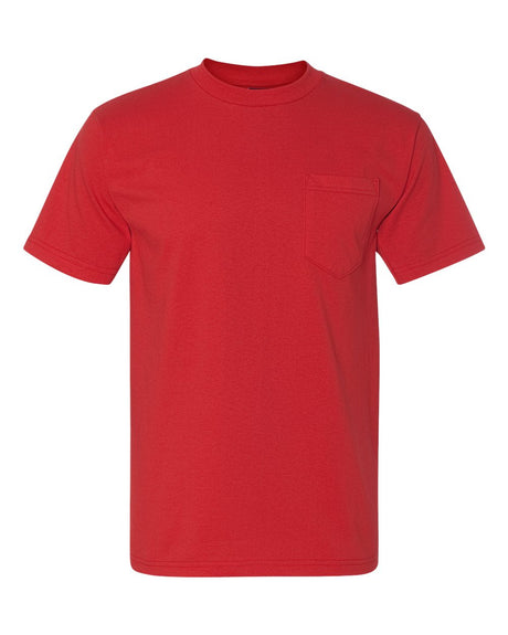Bayside Union-Made Short Sleeve T-Shirt w/Pocket