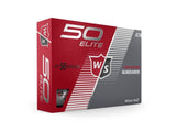 Wilson Staff® Fifty Elite White Golf Balls (1 Dozen)