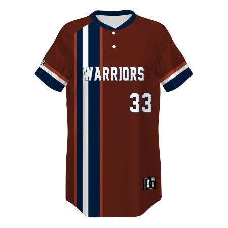 Holloway Ladies' Freestyle Sublimated 2-Button Softball Jersey