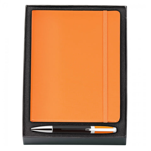 MELODY 2-TONE NEOSKINreg; PEN JOURNAL GIFT KIT