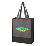 Crosshatch Mini Non-woven Tote Bag