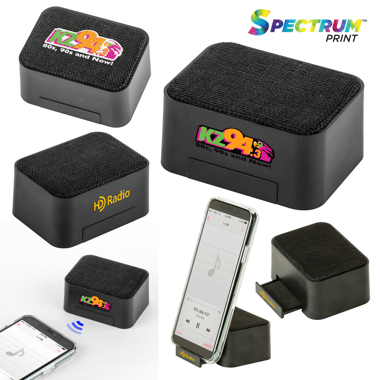 Solo Wireless Speaker w/Phone Stand