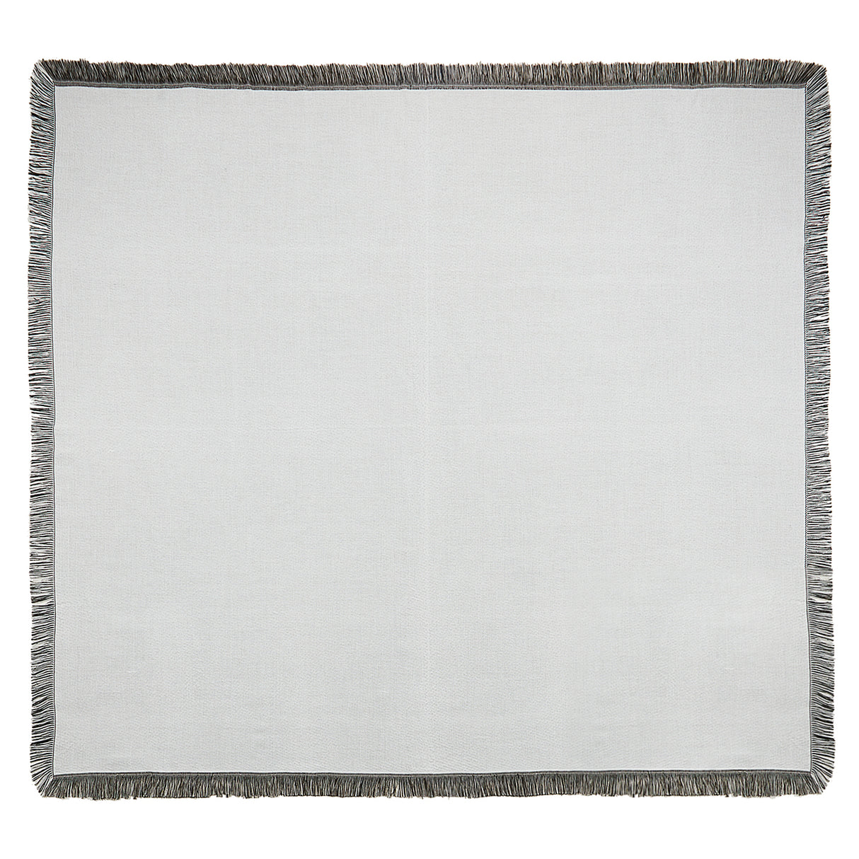 48 Hr Quick Ship -Tapestry Throw Blanket with Fringed Edges, 55"x62", Sublimated Edge to Edge 1 side