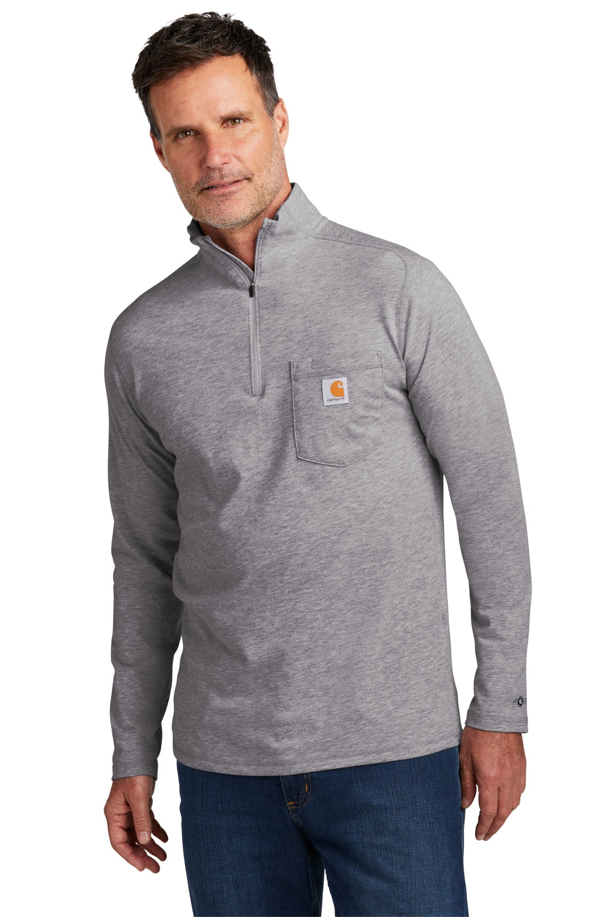 Carhartt Force® 1/4-Zip Long Sleeve T-Shirt